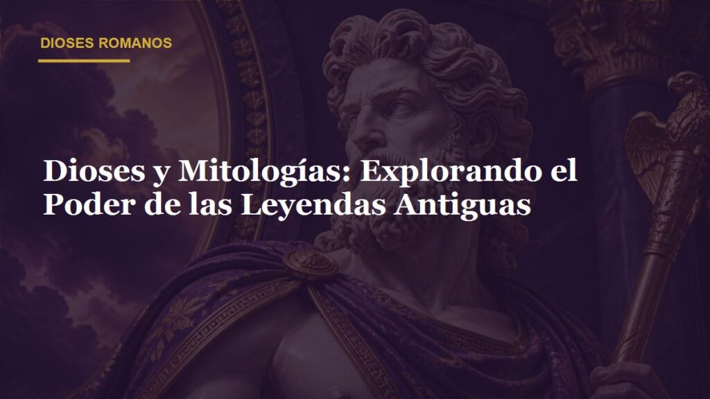 Dioses y Mitologías: Explorando el Poder de las Leyendas Antiguas