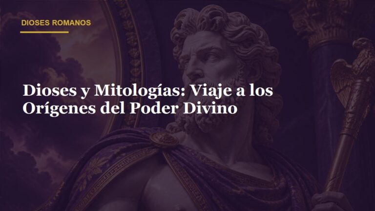 Dioses y Mitologías: Viaje a los Orígenes del Poder Divino