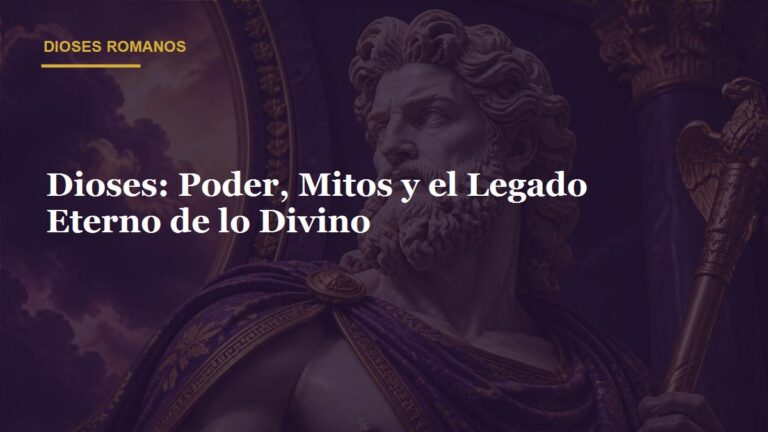 Dioses: Poder, Mitos y el Legado Eterno de lo Divino