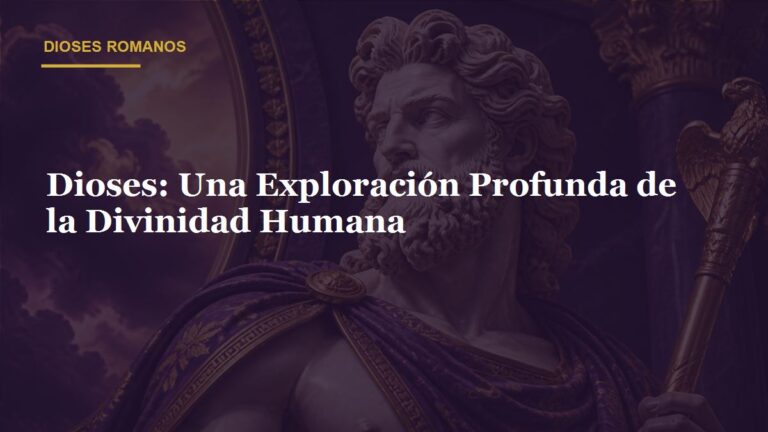 Dioses: Una Exploración Profunda de la Divinidad Humana
