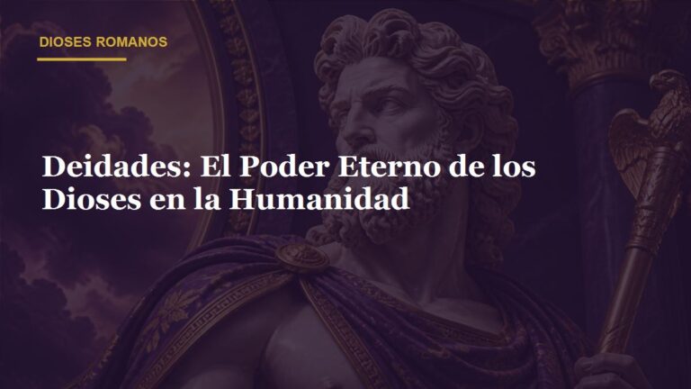 Deidades: El Poder Eterno de los Dioses en la Humanidad